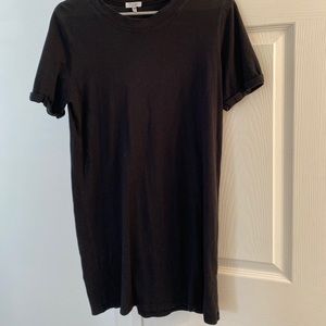 Black t-shirt dress